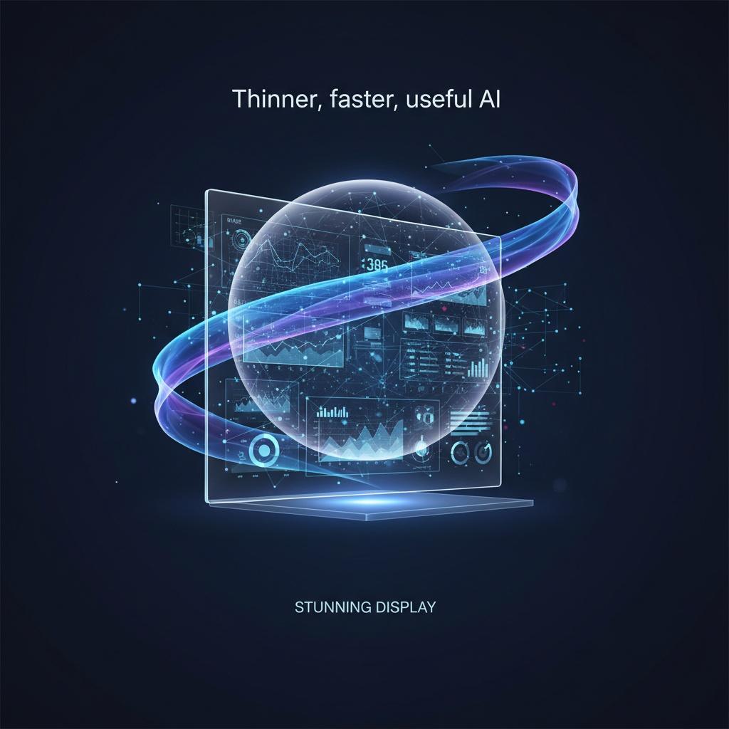 Sleek Designs, Rapid AI Power, and Breathtaking Displays Revolutionize Tech Devices