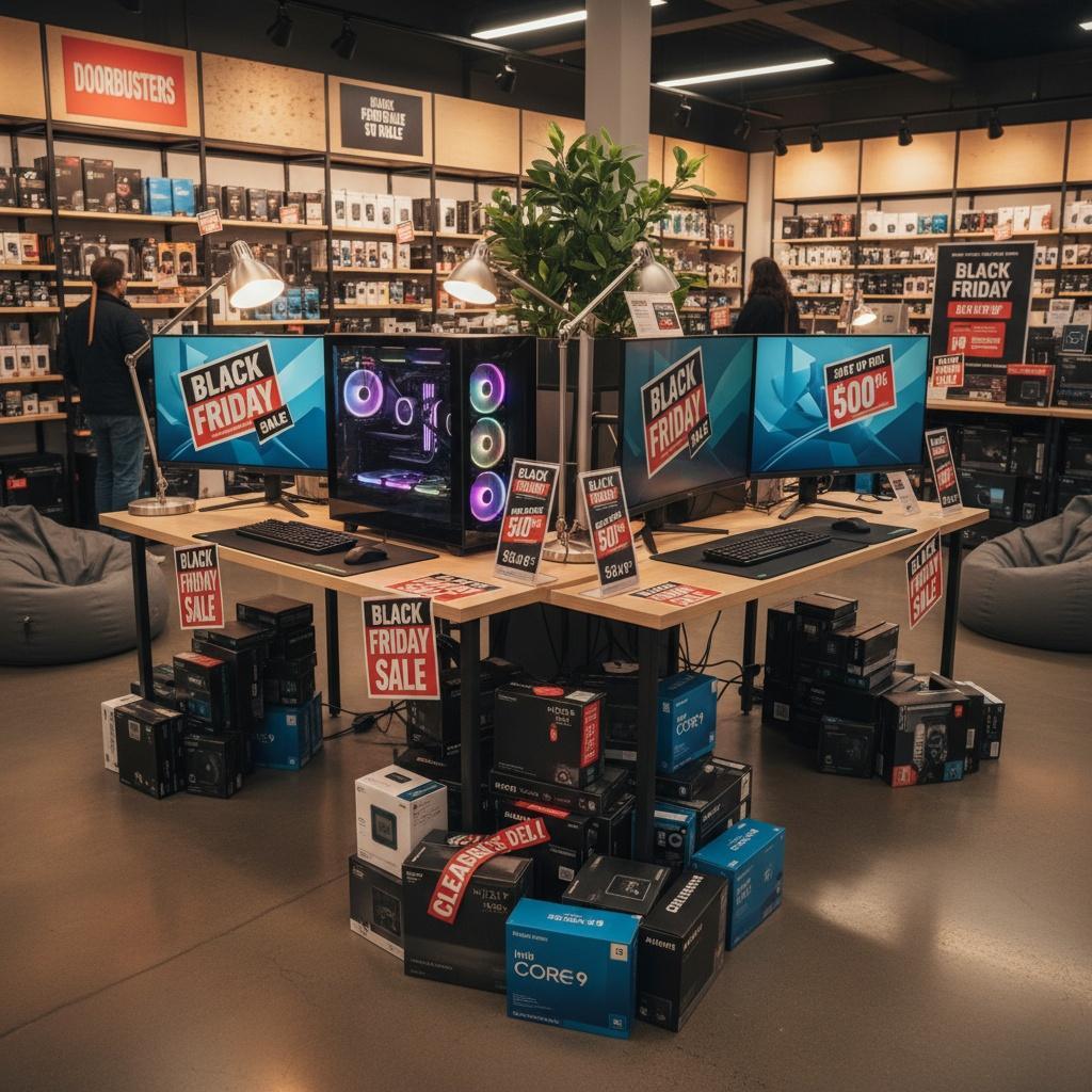 Top Black Friday 2025 CPU Deals for Gaming and Production