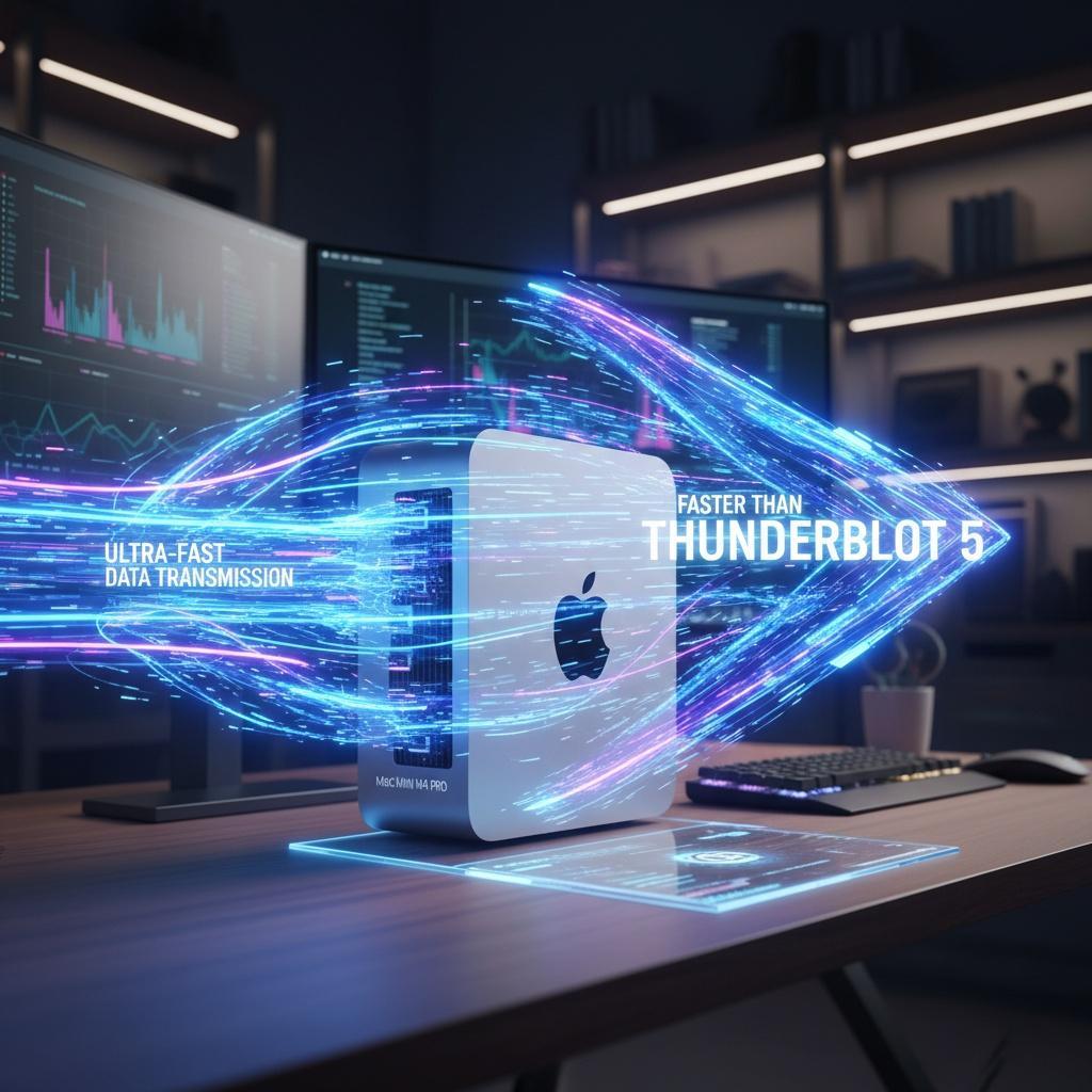 Unleashing Extreme Speeds: Faster Than Thunderbolt 5 on Mac Mini M4 Pro