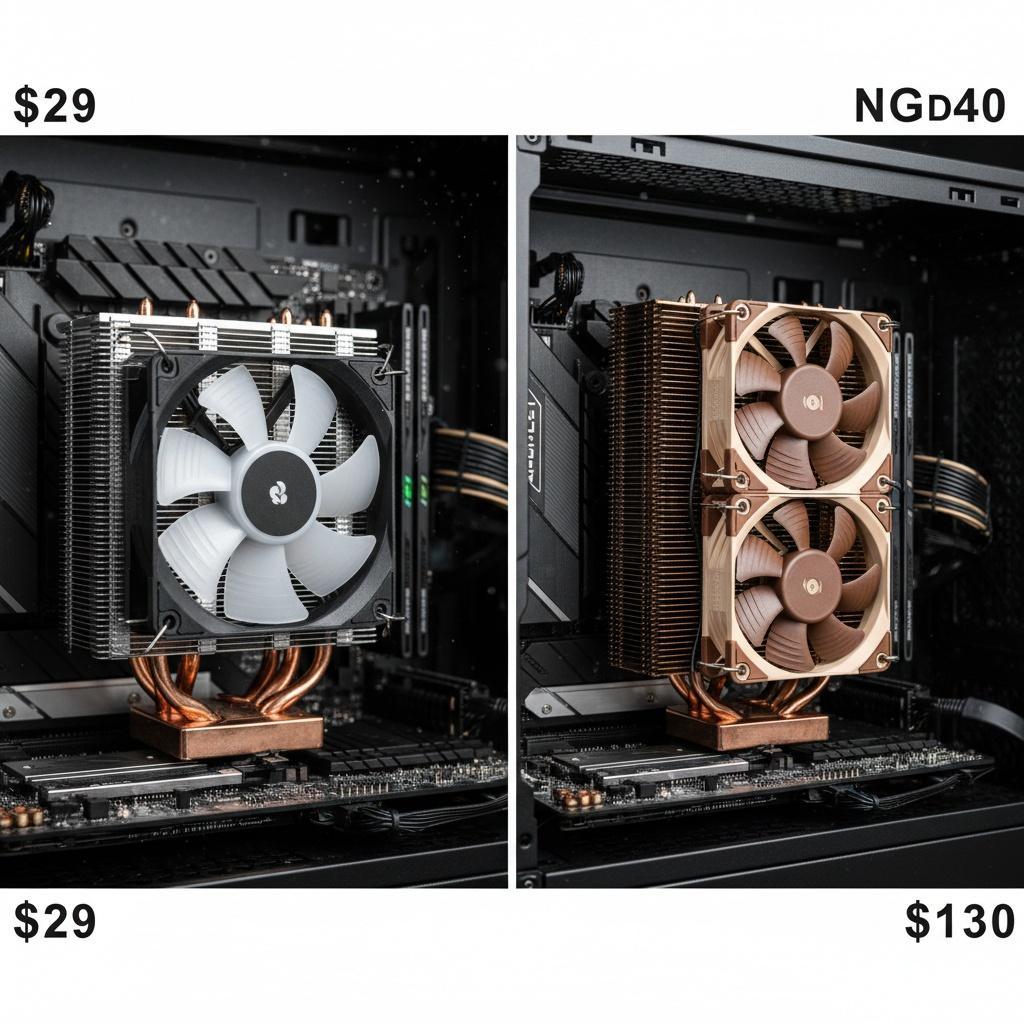 Can a $29 Montek Cooler Rival a $130 Noctua Model?